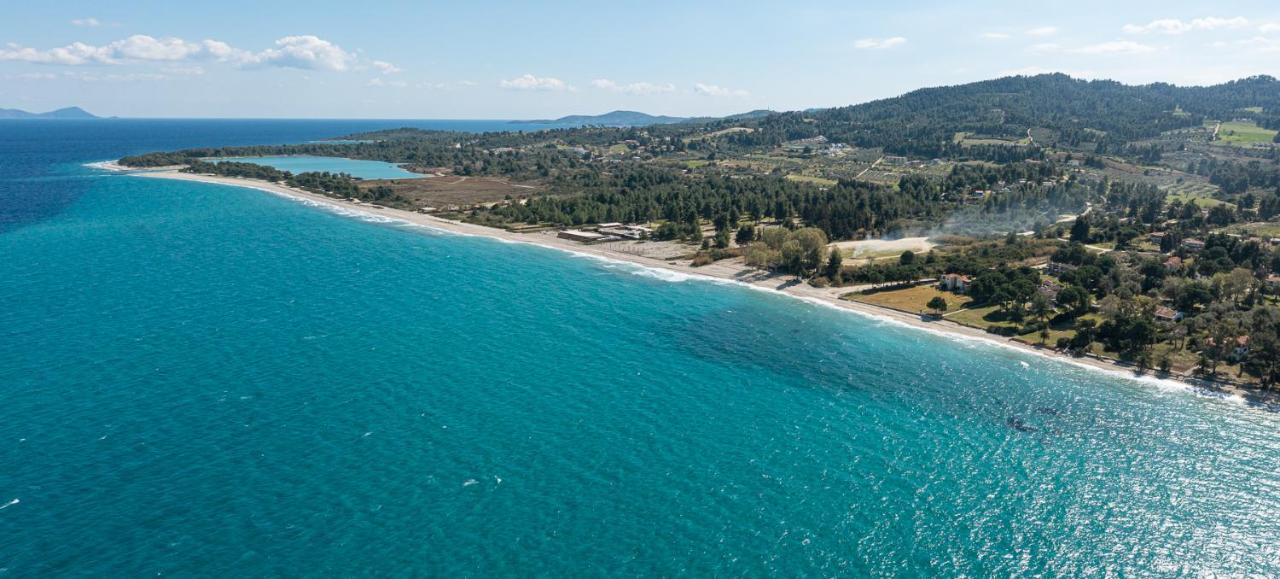 #Flh - Amalthia & Αthena Beachfront Houses In Pefkohori Экстерьер фото